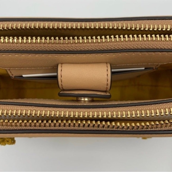 Tory Burch Floral/Straw Fleming Handbag - Picture 8 of 11